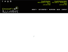 Tablet Screenshot of crossfitillumine.com